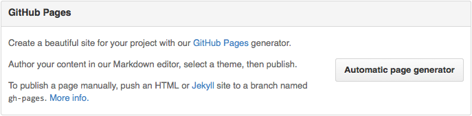 Github Pages